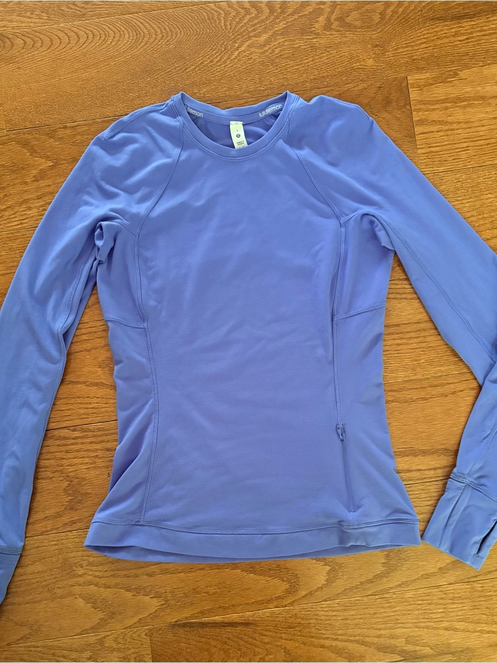 lululemon athletica Women's Periwinkle Long-Sleeve Athletic Top